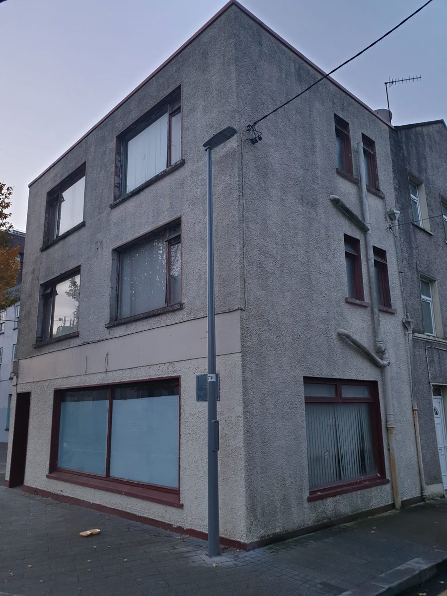 another empty property in Cork city centreso many potential homes, work, cultural, leisure spaces & more, lying long-term vacant, it really makes no sense No.149 on this thread  #Regeneration  #HousingForAll  #MeanwhileUse  #Potential