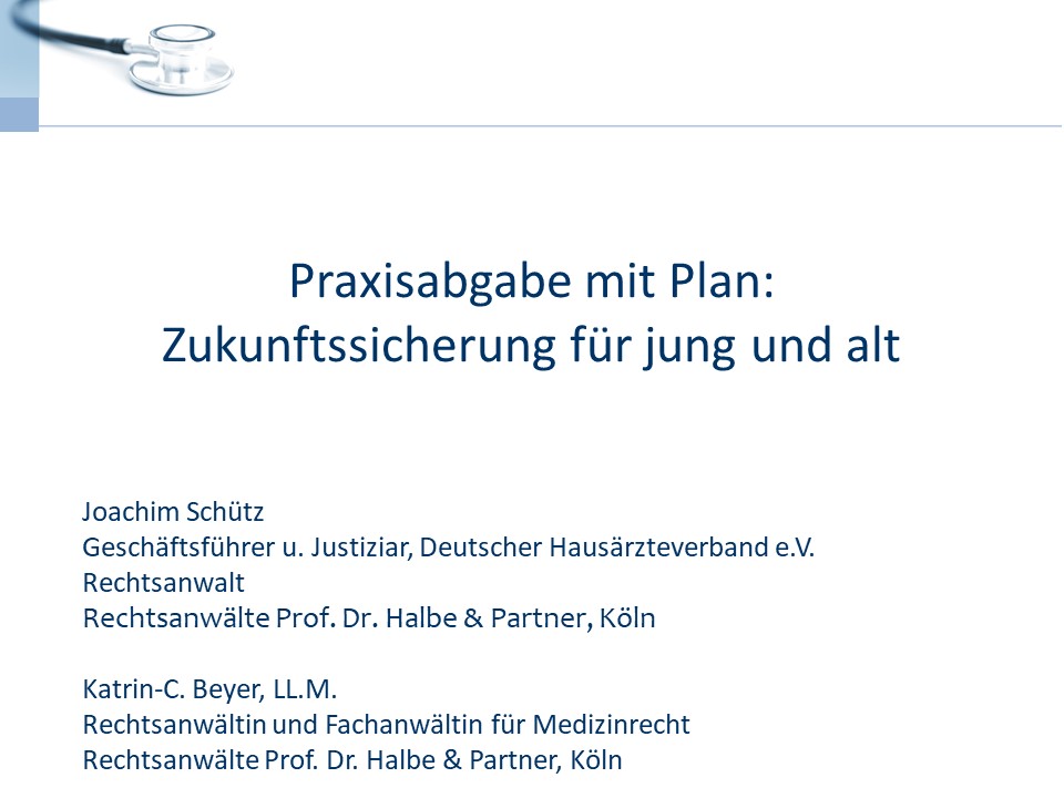 dr_halbe's tweet image. Praxisabgabe mit Plan @dr_halbe und @hausaerzteverb : Zukunftssicherung für jung und alt #Praxisabgabe #Zukunftssicherung