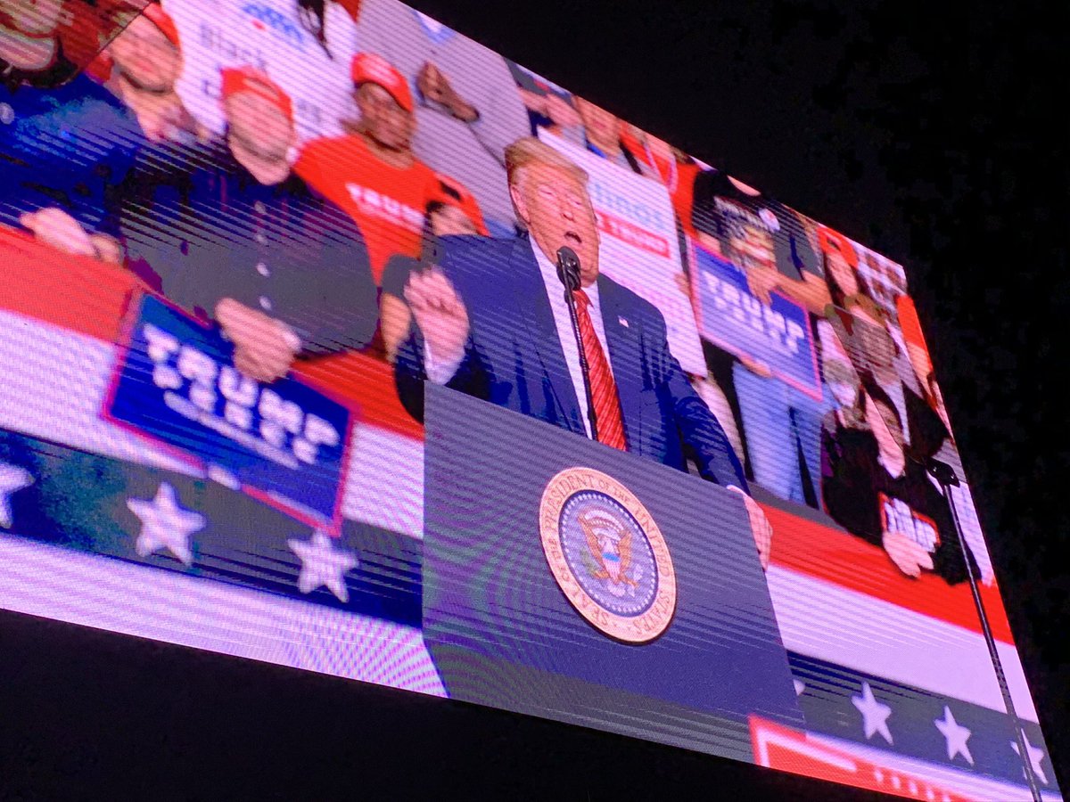 The next day in SC I took students to a Trump rally. I heard him say  #COVID19 was the Democrats latest hoax. Two weeks later he issued a  #COVID19 national emergency proclamation. My take  https://www.thenation.com/article/politics/vision-2020/  #Election2020    #Vision2020Nation  @AU_SOC  @AmericanU  #AUJournalism