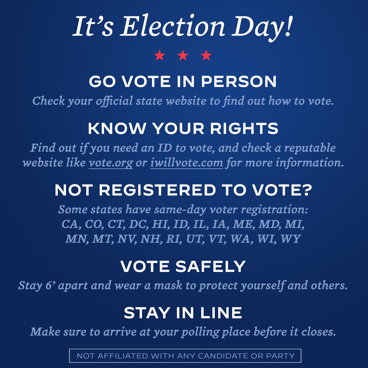 ayesnik's tweet photo. #VOTE https://t.co/r4xqbtQgbc