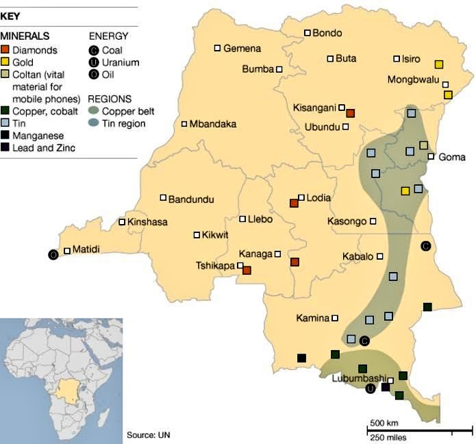 The West colonised and shipped away Congo's resources en masse leaving the Congolese with little or no education. Despite all the resources, there was N…