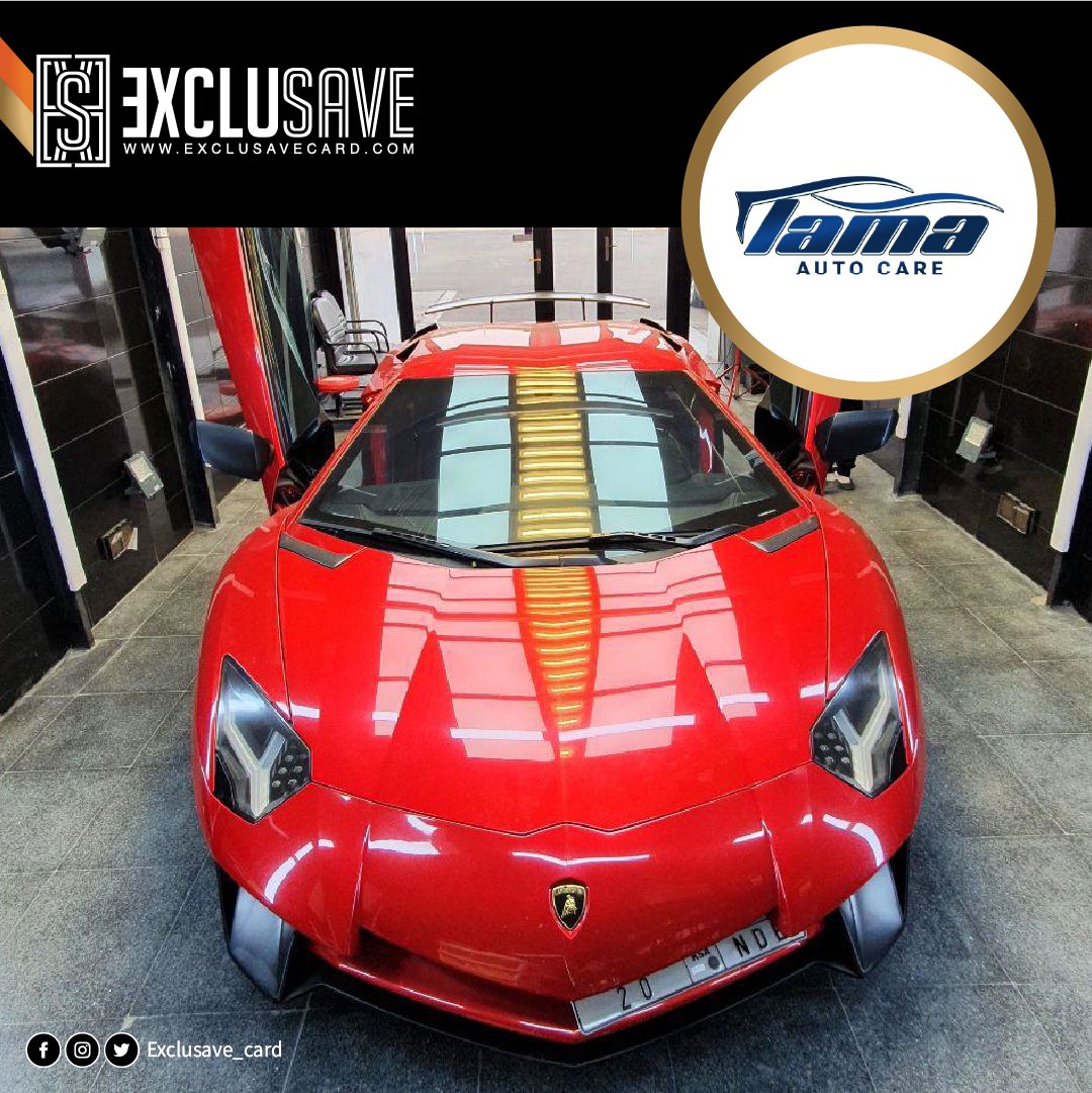ExcluSave_sa's tweet photo. احصل على أفضل خدمات #تلميع_السيارات و #غسيل_السيارات من #لاما_أوتوكير 🚘و #خصم_خاص لحاملي #عضوية_اكسكلوسيف حمل تطبيق #مزايا_اكسكلوسيف📱لمعرفة المزيد.
#تلميع_داخلي #تلميع_خارجي #تلميع_سيارات #نانوسرامیک #مغسلة_سيارات #جدة #عروض_السعودية #عروض_اكسكلوسيف #exclusave #exclusave_app https://t.co/UeIjHuELFv
