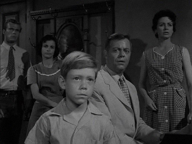 TheNightGallery's tweet image. November 3, 1961: Twilight Zone's "It's a Good Life" airs. Anthony Fremont may be a little boy, but to the residents of Peaksville, Ohio, he's a big problem — a tiny tyrant with god-like powers.

Perhaps you've seen this little-known episode. 😜