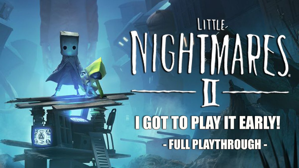Early look: 45mins of Little Nightmares II w/ MadMorph
youtu.be/14ItlV3mHtc 😱