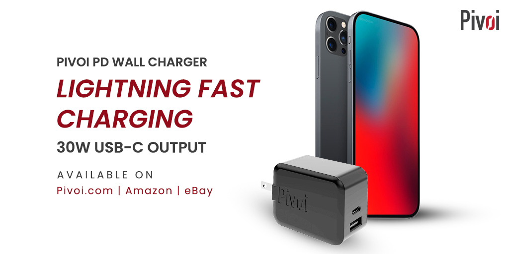 pivoi_official's tweet image. Pivoi PD Wall Charger | 30W USB-C Output is our best charger for the iPhone 12 and other iphone devices.

Get your's today!

Buy Now: bit.ly/34QJI5b

#chargefast #newtech #20W #20Wcharging #iphone #iphone12 #apple #iphone12charger