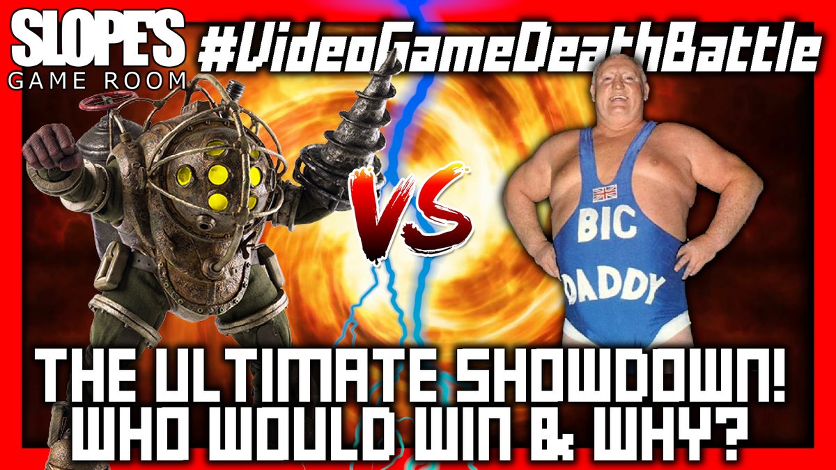 SlopesGameRoom's tweet photo. #VideoGameDeathBattle is back once again and this time in the ring its... Big Daddy vs Big Daddy
Who would win and why? https://t.co/AM3wqUMvVy