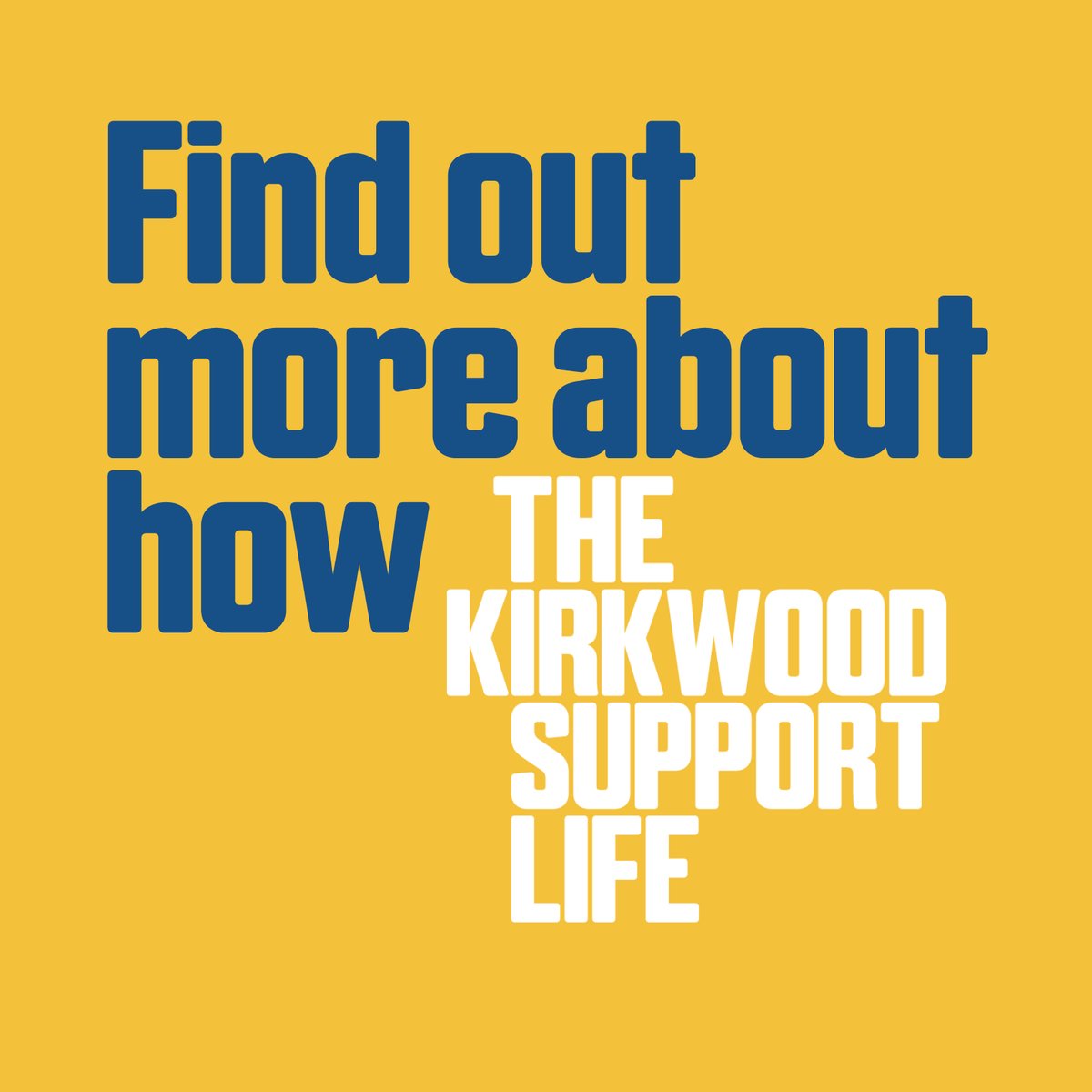 There are thousands of people in Kirklees living with an illness from which they will not recover. There are not enough services to help these people to live the best quality of life they can, but we’re here to change that. Find out more 👉 bit.ly/327fyc6