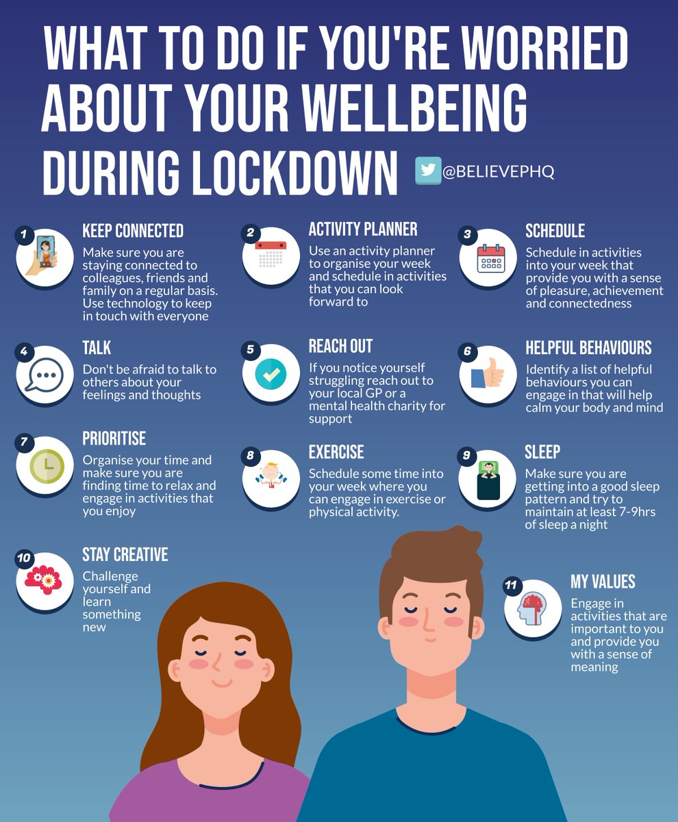 BelievePHQ's tweet photo. What to do if you're worried about your wellbeing during lockdown

https://t.co/03yyR29wOy https://t.co/CiUwcdnRf0