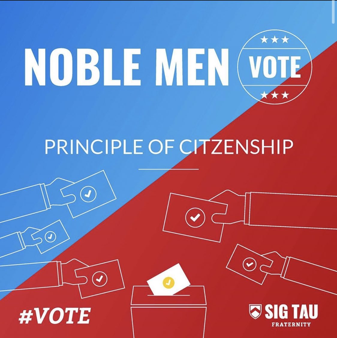 Don’t forget to vote today, everyone! It is your right and civic duty, don’t let your voice go unheard!