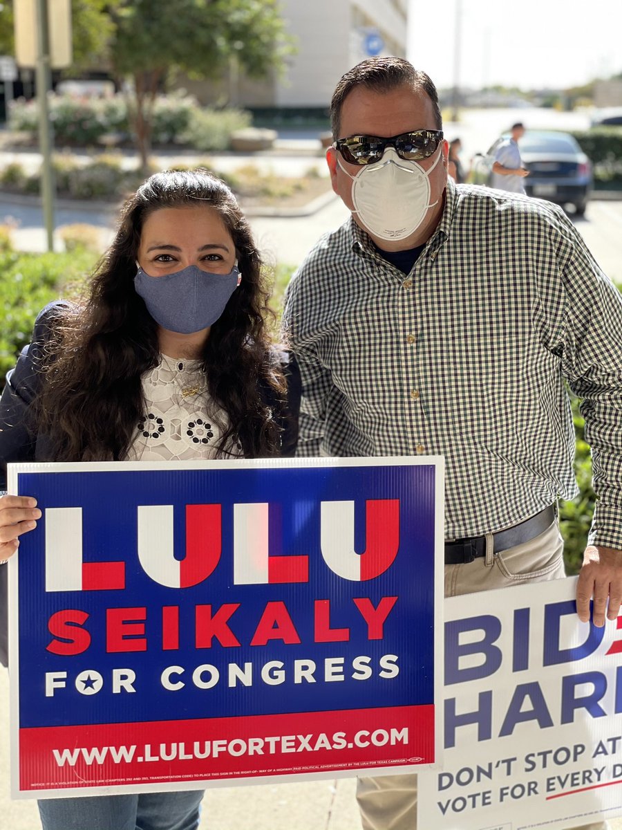 LuluForTexas's tweet photo. Feeling our momentum in Allen this afternoon! No lines and no waiting! Takes less than 5 minutes to vote.

Find your polling place: https://t.co/gKy0tRZLln https://t.co/oui0zOtsI3