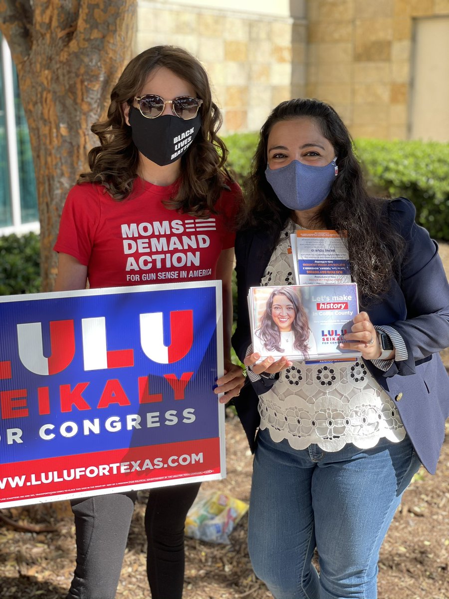 LuluForTexas's tweet photo. Feeling our momentum in Allen this afternoon! No lines and no waiting! Takes less than 5 minutes to vote.

Find your polling place: https://t.co/gKy0tRZLln https://t.co/oui0zOtsI3