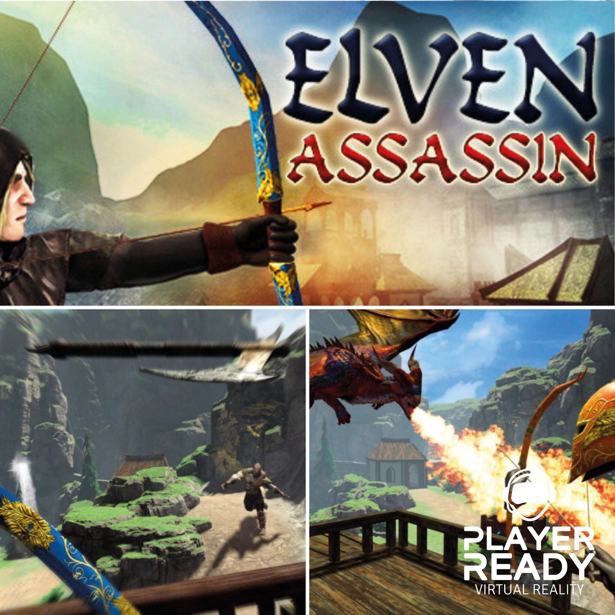 PlayerReadyVR's tweet photo. ✊ BECOME AN ELVEN ASSASSIN
Is there anything more epic than slaying hordes of orcs with a bow in Virtual Reality?
🥽 Book your place, call 01209-311581
#virtualreality #playerready #UK #plymouth #truro #portsmouth #immersive https://t.co/ji142hSH99