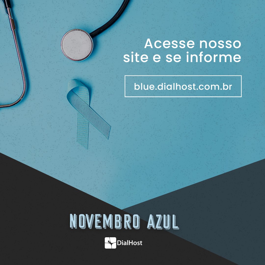 DialHost's tweet image. Você sabia que a fase inicial do Câncer de próstata tem uma evolução silenciosa? 
Você sabe identificar os sintomas?
Informe-se e divulgue mais canais de conscientização e prevenção. 
Acesse o link na bio!
#NovembroAzul #DialHost  #azultitude