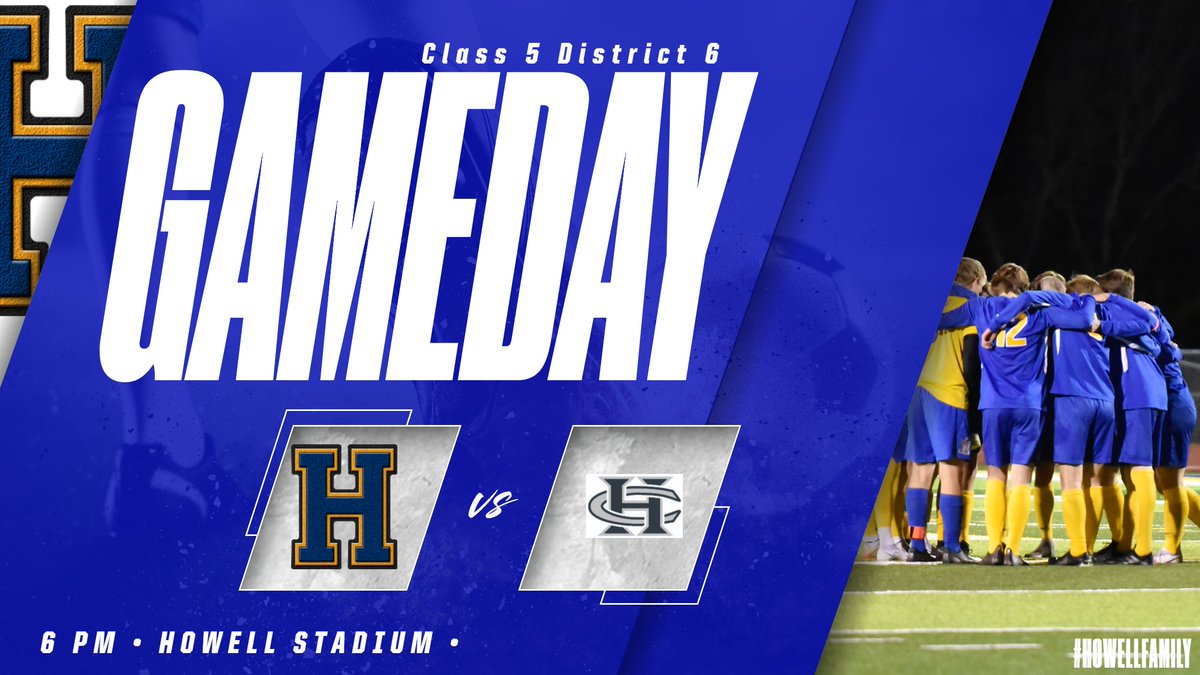 FHVikings's tweet photo. Good luck to Boys Soccer as they play for a District Championship @ 6pm tonight vs. FHC! Only those with vouchers will be permitted to purchase a ticket. #HowellFamily https://t.co/PspX6SqPjY