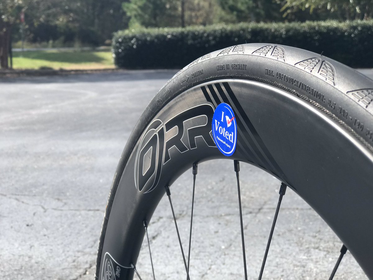 Civic duty ✅! 
Exercise right ✅!
Posting obligatory sticker ✅! 
#orrcarbonwheels #RollTheO #vote #vote2020 #postapicofyourstickeroritdoesntcount