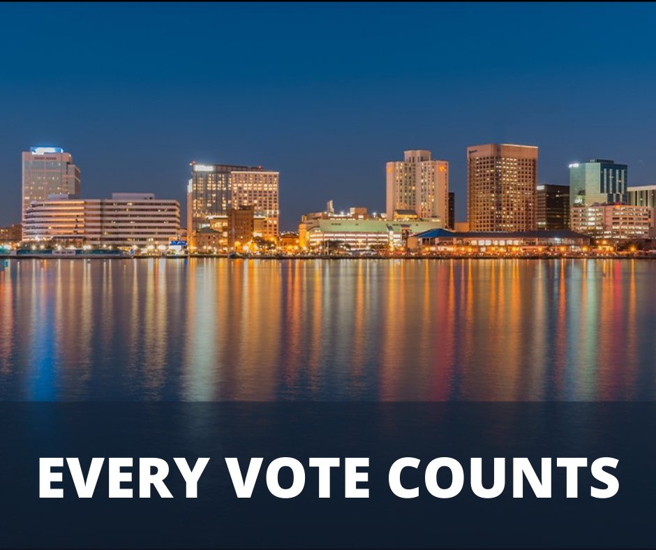 AllInNFK's tweet photo. In Norfolk, today's election isn't just about the president. It's about our City's future on the local level. Your voice matters. Vote YES for the casino! https://t.co/FZ7Czgbz0y