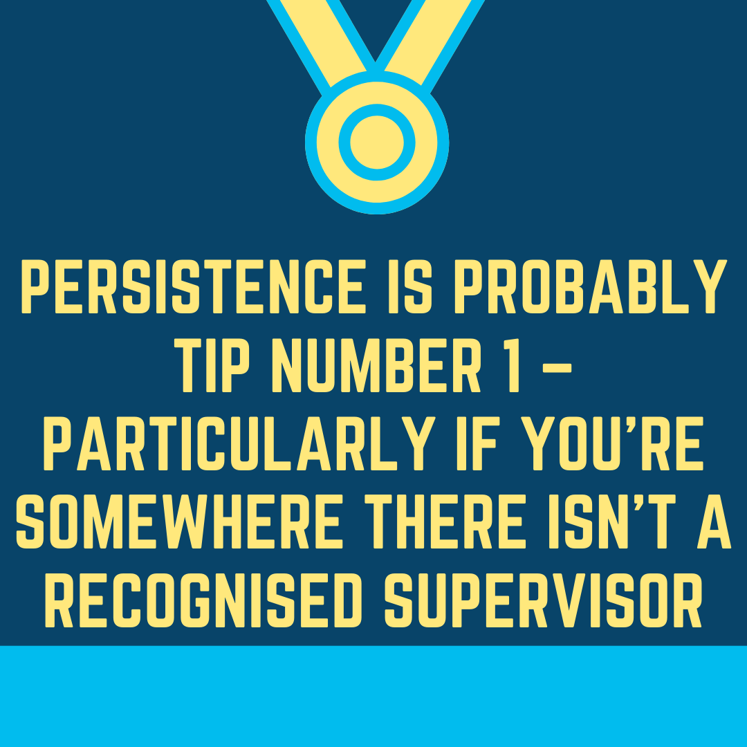 “One or 2 conversations with a radiologist or sonographer where you make it clear you are committed to it and want to learn is usually enough for them to support trainees attending sonographer sessions. We’ve got lots of literature on the website”