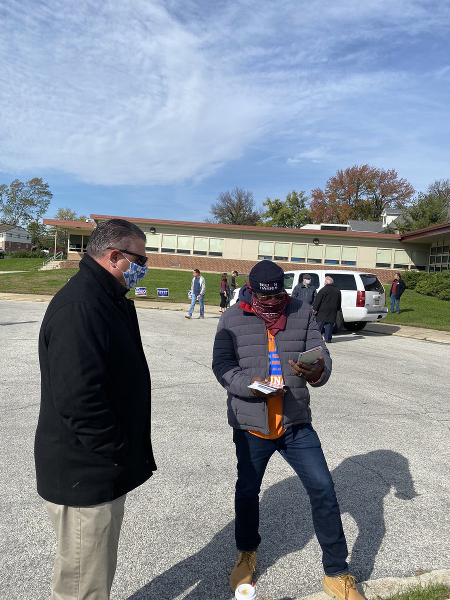 DavidMDelloso's tweet photo. I am out doing my rounds to different polling locations throughout the district, greeting volunteers and voters. If you have not done so already, get out to fulfill your civic duty and vote! Polls close at 8:00pm ! #Vote 🗳 🇺🇸 https://t.co/tqA87YSfqv