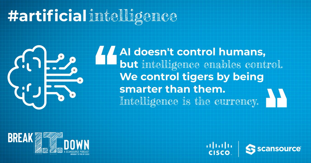 Break IT Down, a ScanSource Podcast (@breakitdowncast) on Twitter photo Hey <a href="/CiscoPartners/">Cisco Partners</a> - curious about #AI? We got your back! Our #artificialintelligence episode drops this Friday, but here is a quick tease from <a href="/ScanSource/">ScanSource</a> Marketing Director, <a href="/IThomps/">Ian Thompson</a> on the subject! Hey <a href="/CiscoPartners/">Cisco Partners</a> - curious about #AI? We got your back! Our #artificialintelligence episode drops this Friday, but here is a quick tease from <a href="/ScanSource/">ScanSource</a> Marketing Director, <a href="/IThomps/">Ian Thompson</a> on the subject!