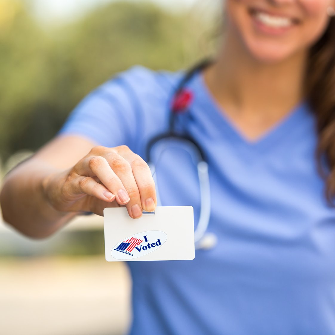 keybakmfg's tweet photo. Thank you to all our essential American workers, especially those who made the time to make their voice heard! #keybak #ivoted #vote #essentialworkers #america #keychain #democracy https://t.co/pXS6mcoJsT