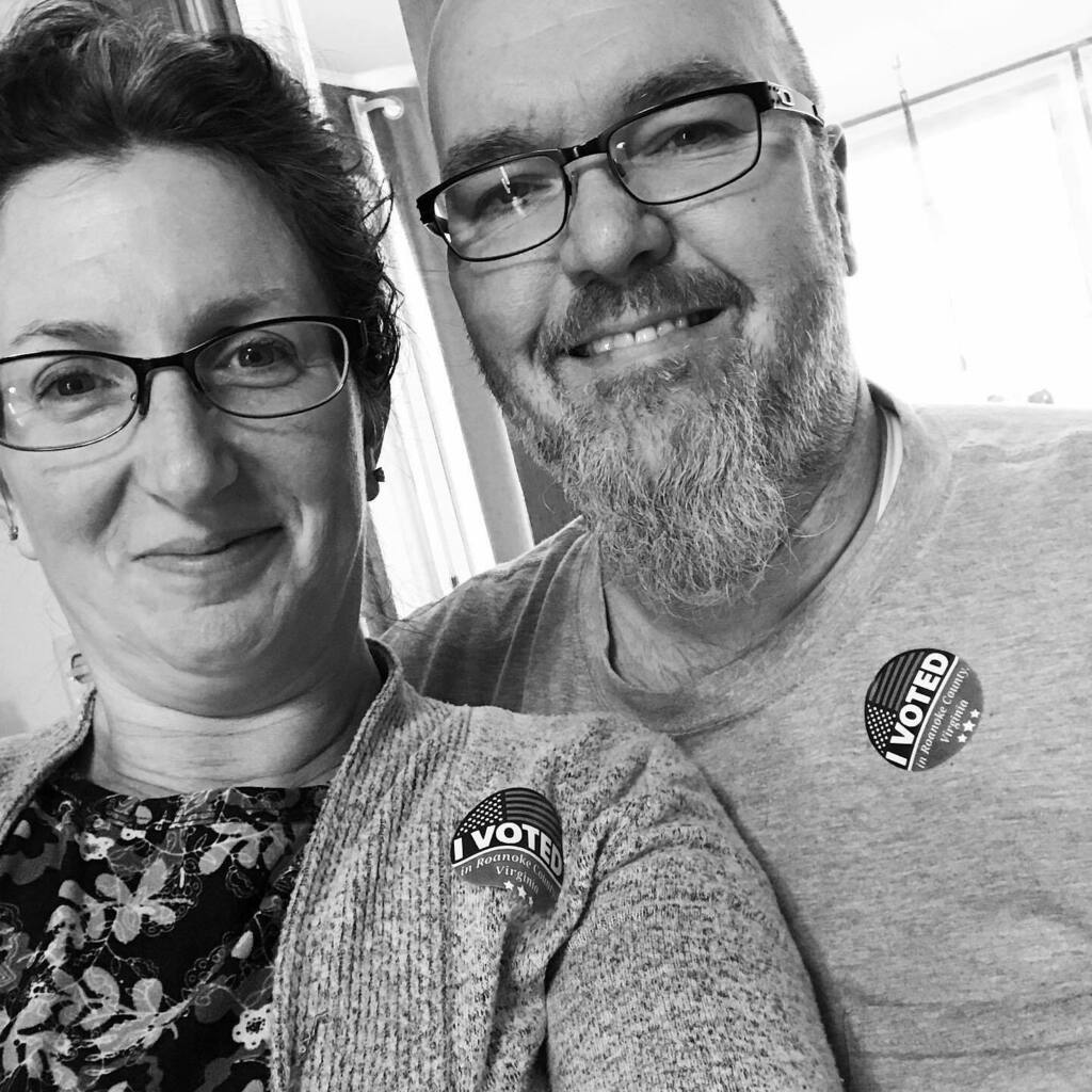 joyphilosophy's tweet photo. Got out early this morning and voted!! https://t.co/Q4VVtXQXSd https://t.co/jF3HbNgxYt