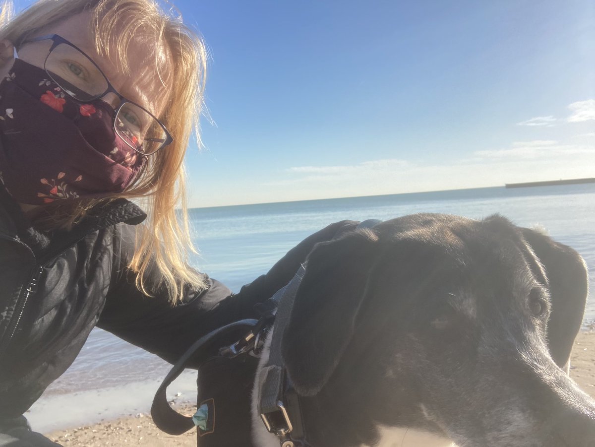 FierceDolphin69's tweet photo. Day off equals extra steps with my partner in crime. Also good stress relief. #EdisonDolphins #NovemberStepChallenge https://t.co/Oakz12a7pM
