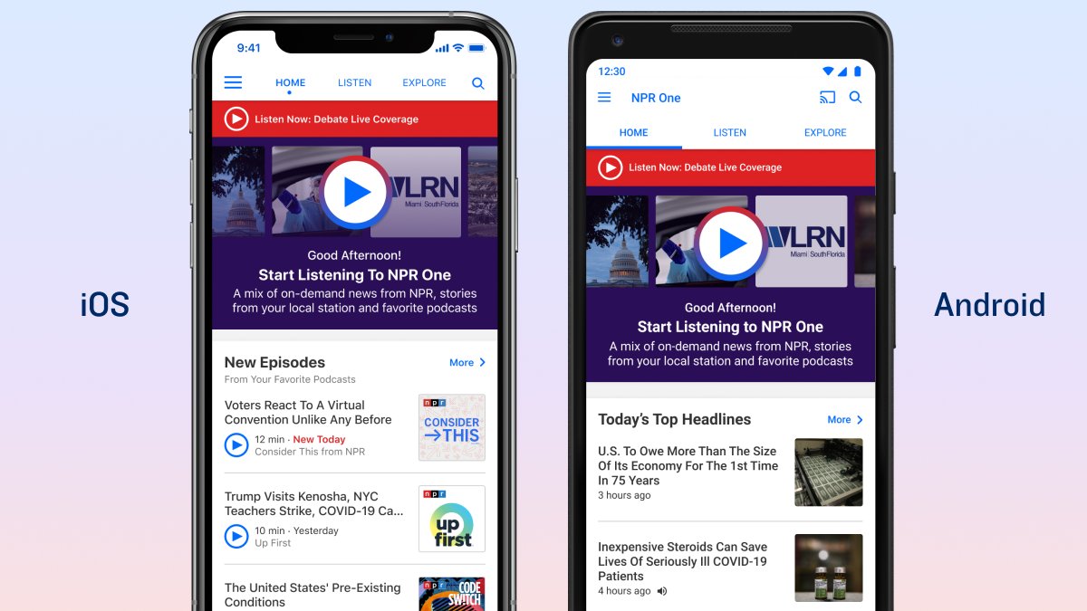 Check out NPR One's new home tab for: - live coverage starting at 7 p.m.- the latest reporting from across the country- your local station's stream