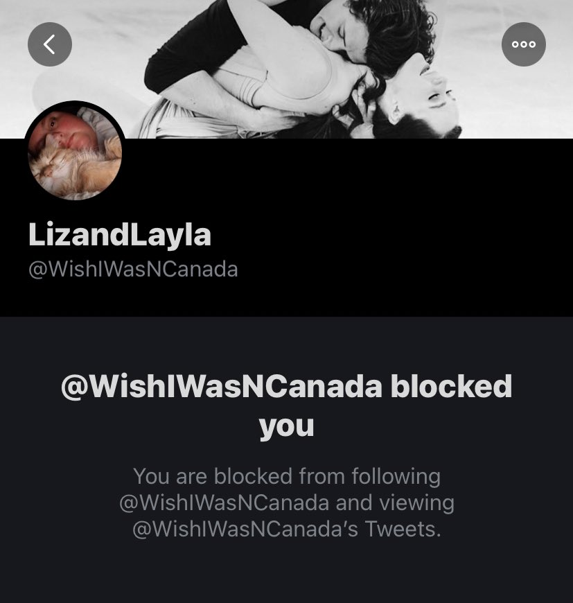 is insane. Look at this acct for example. I’ve never in my life spoken to this person, all I know is she’s friends with  @KateJaneway25 . And yet she’s blocked me twice. Why? Because you don’t like the reminder that Sean is anti-Black?