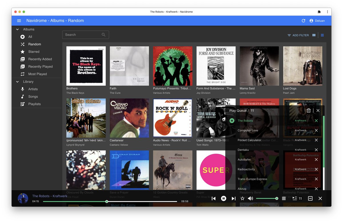 Navidrome tweet media