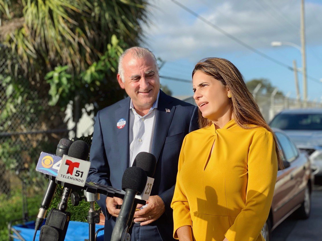 A family that votes together stays together! Blessed to vote alongside my loved ones and in a community where many fled from countries that don’t have a democratic process. I thank my family for joining me on this year-long journey. Let’s get it done, Miami-Dade! #ForwardTogether