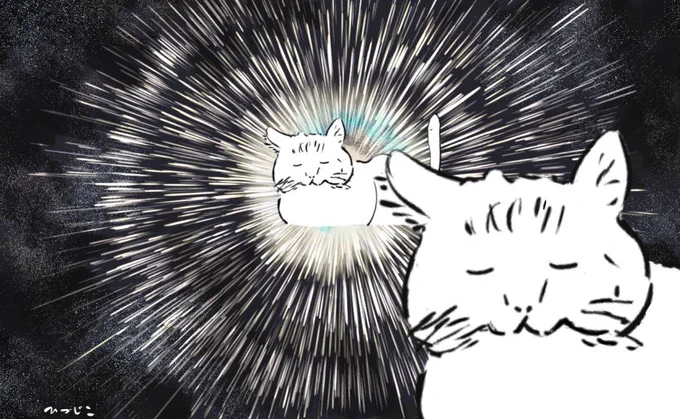 ねこは宇宙です #バーチャルねこイラスト応募係 