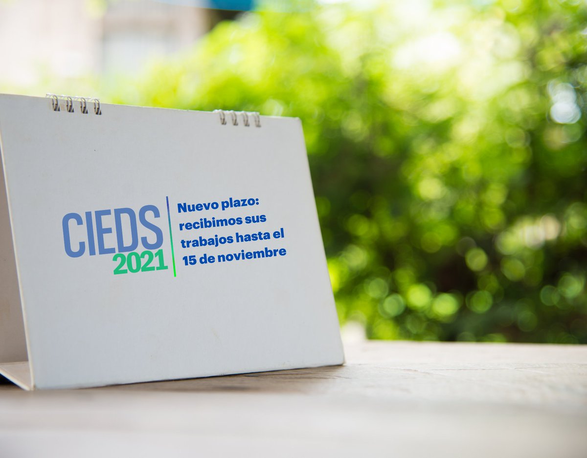 cedel_UC's tweet photo. ¡Seguimos recibiendo trabajos! Hasta el 15 de noviembre será el último plazo para que nos envíes tu propuesta de presentación para el #CIEDS2020. 
Recuerda que puedes visitar https://t.co/Iylh6CEmW6 para mantenerte al día de las novedades del Congreso, que será 100% online https://t.co/NdQ4kOh6qw