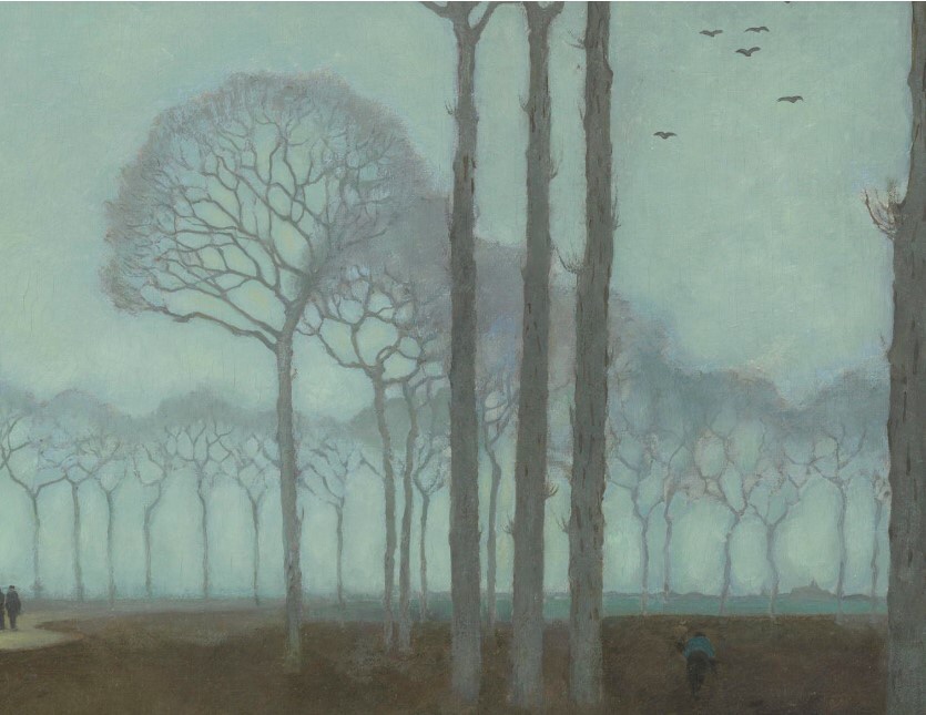 Landscape by Dutch symbolist painter Jan Mankes