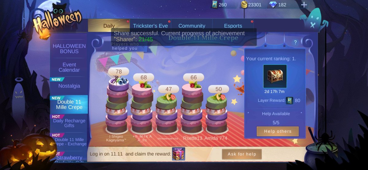 TinnHiro's tweet photo. Come join my Squad, Let us face off against the world's best MOBA players together!
https://t.co/pFqqWZR6li https://t.co/1HVV6dpm4r