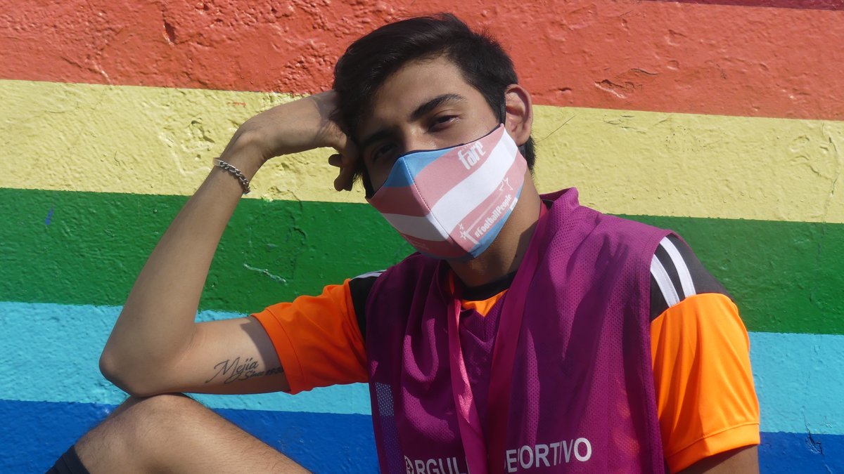 ZorrosLGBT's tweet photo. #FootballTrans: promoting the visibility of trans people through soccer during the #FootballPeople weeks https://t.co/q3ALNCnH7Y https://t.co/kX1Xgk4eW3