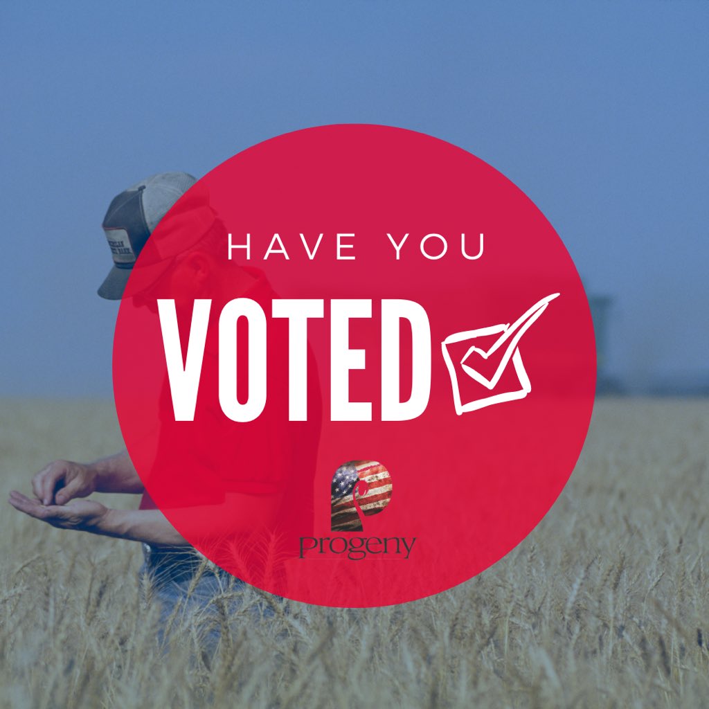 ProgenyAgronomy's tweet photo. 𝐇𝐀𝐕𝐄 𝐘𝐎𝐔 𝐕𝐎𝐓𝐄𝐃?⁣
⁣
Election Day is today, be sure to vote! ⁣&amp; remember, at the end of the day, we are 𝐀𝐋𝐋 still 𝘈𝘮𝘦𝘳𝘪𝘤𝘢𝘯𝘴! #bekind #progenyag https://t.co/jWMWfnkHqY