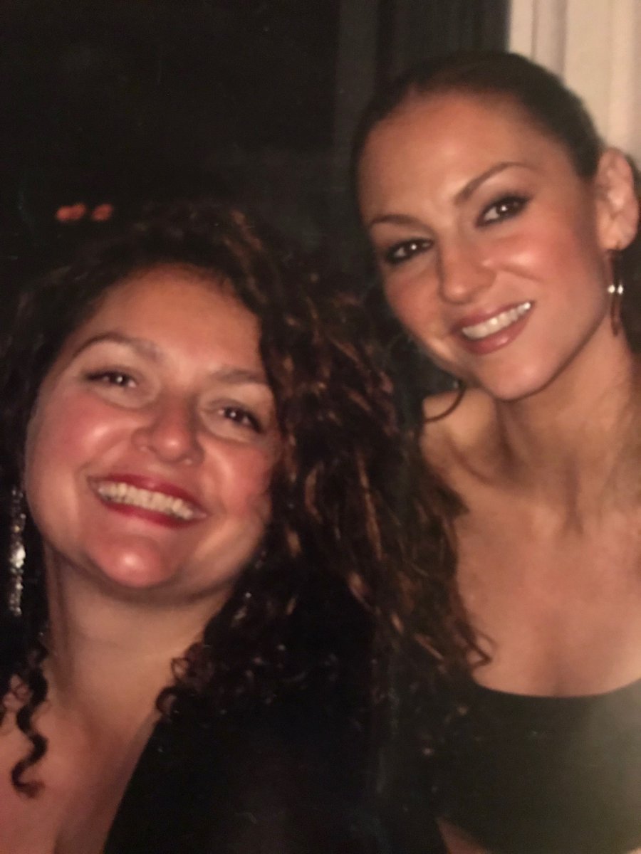 ggbroad_cast's tweet photo. Chris called in sick so Dr. Drea to the rescue... interviewing her longtime friend, the mega talented #AidaTurturro. Take a ride w/ Drea and Aida as they go for a stroll down memory lane #Sopranos style. Listen on @ApplePodcasts or whoever you get your podcasts! https://t.co/KUcK5Ti7tM