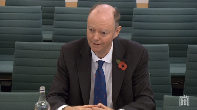 Chris Whitty: "I am confident tier 2 has had an effect & tier 3 has had a bigger effect"