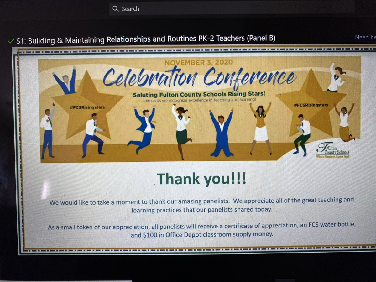 MWilson_PDWMS's tweet photo. Proud Principal Moment! Great job @RandolphDolphin Jessica Taylor @called2teach_ presenting at the @FultonCoSchools Celebration Conference today! @RonMaxwellFCS1 @MackMarquila #RelationshipsMatter #ExplainTheWhy #DailyAffirmations https://t.co/dy0FsCCqj4