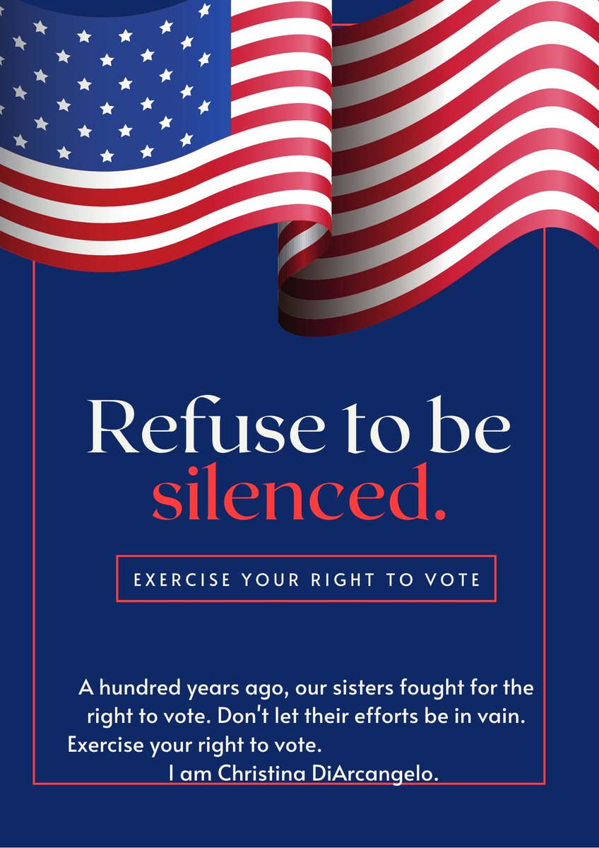 #vote #GO VOTE #2020Elections #CountEveryVote #voted #VoteResponsibly #Vote2020 #women #womenempoweringwomen #womenempowerment #iamchristinadiarcangelo #GO VOTE