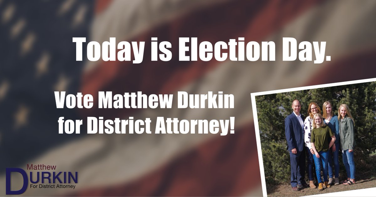 DurkinforDA's tweet photo. Thank you for all of your help and support. Let's win this! #DurkinforDA #Vote #ElectionDay https://t.co/tyNyST3eoo