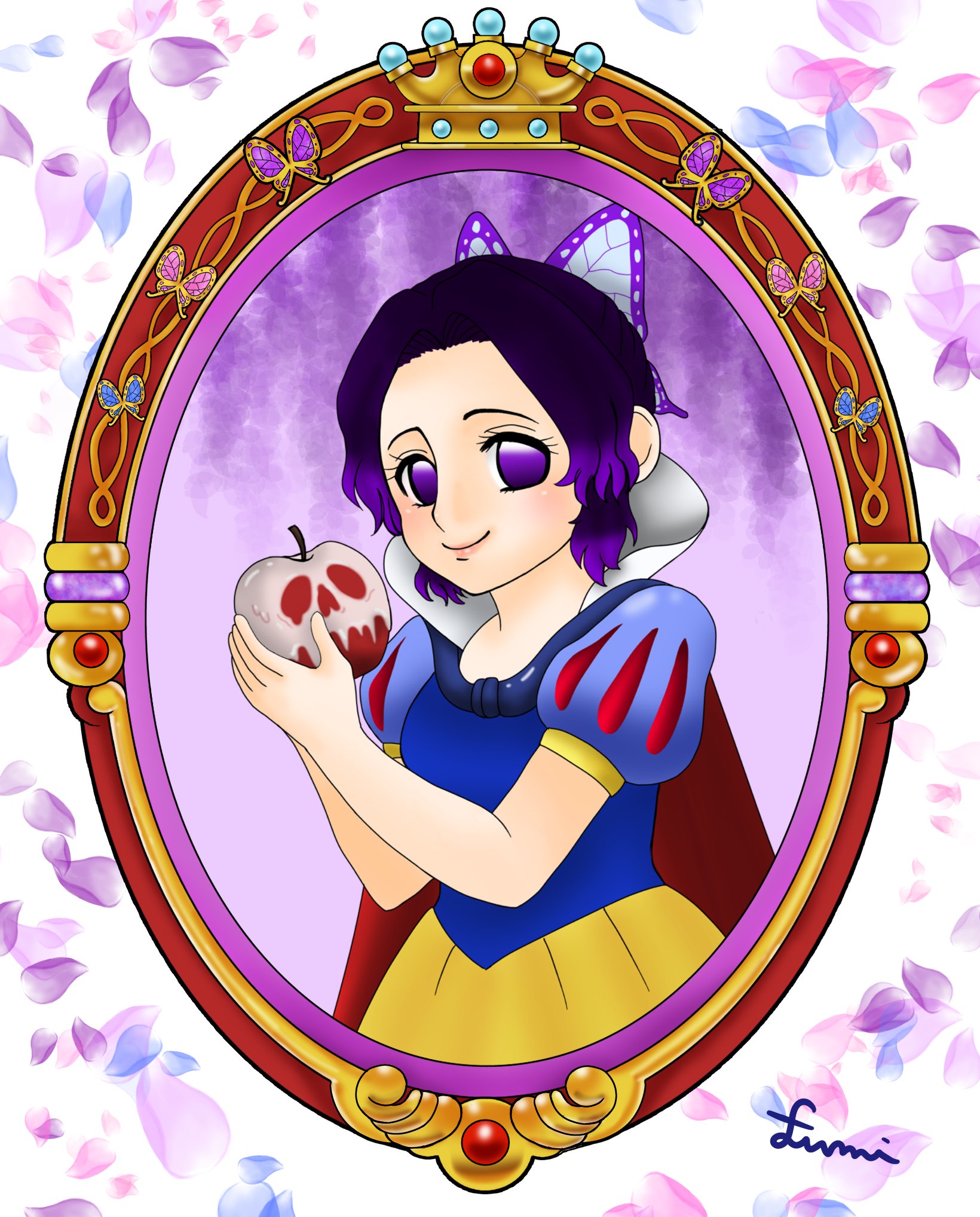 ごんすけ 交換垢 胡蝶しのぶ Snow White 毒といえば白雪姫 と思い描きだしたものの 鏡で挫折してずっと進んでなかったやつ 胡蝶しのぶ 鬼滅の刃 鬼滅の刃イラスト T Co Ubhwmkgwnl Twitter