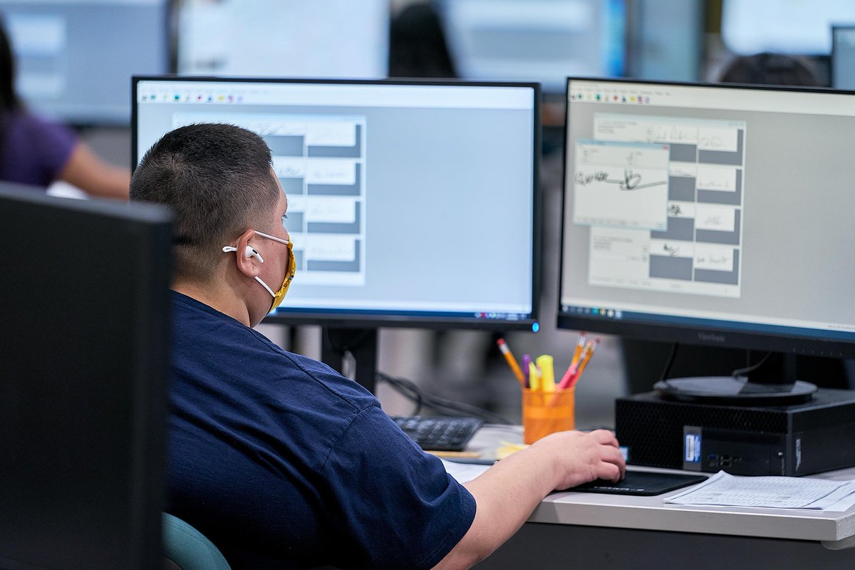 Step 3 is only for ballot envelopes that failed the automated signature validation. Workers review signatures on these envelopes. If the signature still can’t be verified, election officials will contact the voter to get a signature verification statement  http://trib.al/YMQuiNR&nbsp;