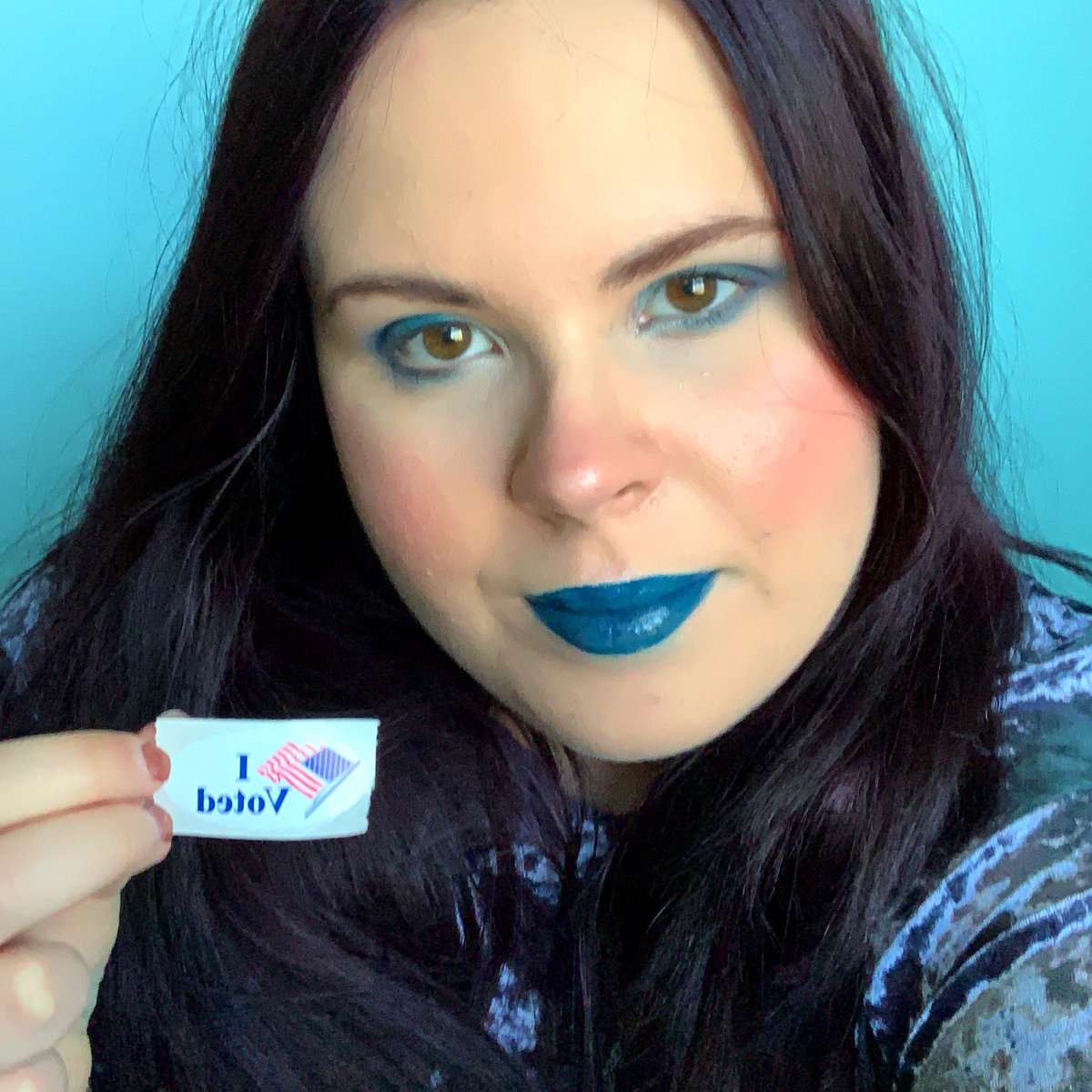emmajaneeliza's tweet photo. i voted with kindness, so should you!!
~
american moots if you are 18+ and you haven’t voted already make sure to go out today and do so!!! https://t.co/I7Jg2wF5DF
