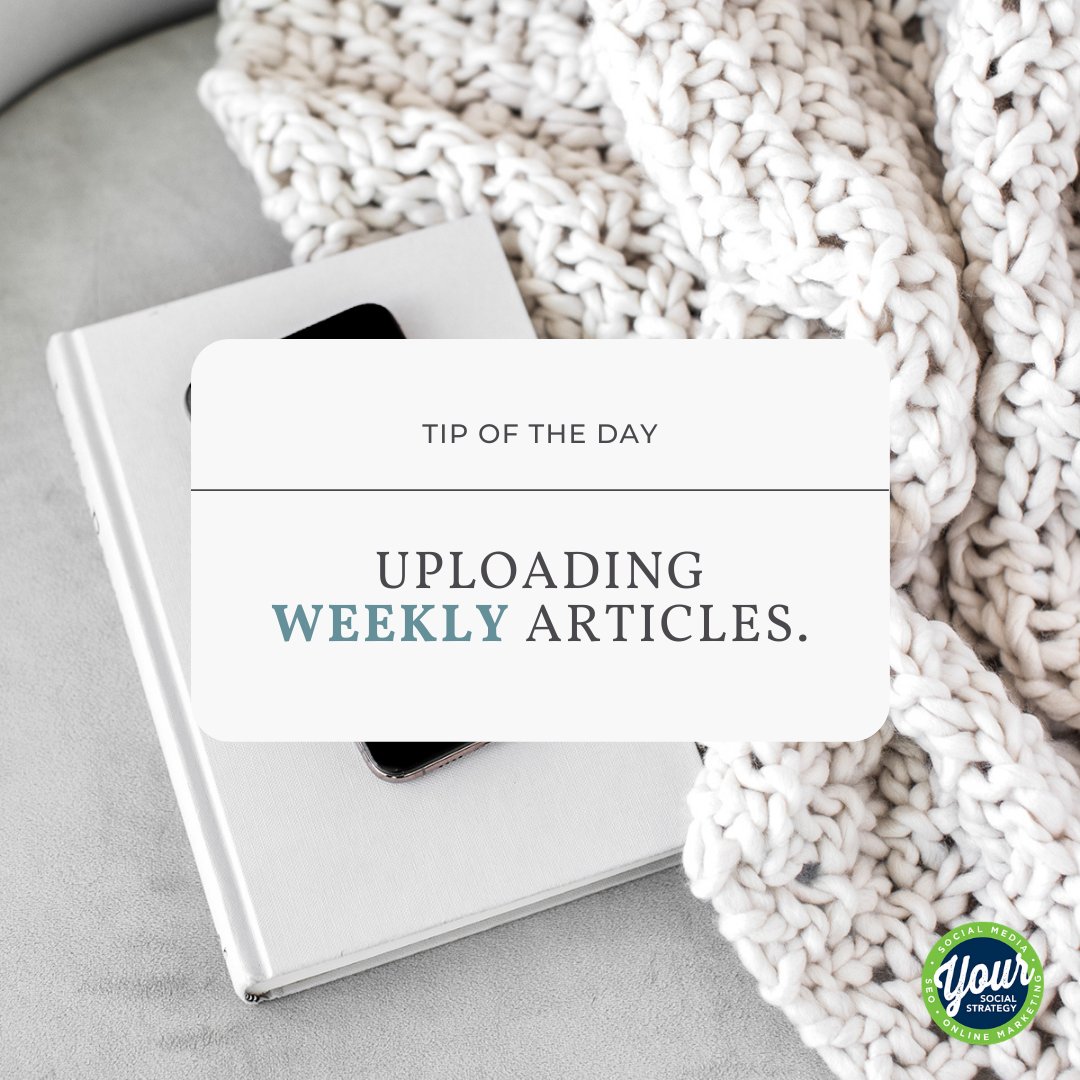 yssygk's tweet photo. Uploading weekly articles written by members of your staff can make the process of producing fresh content pretty easy. 💻

Writing posts requested by readers, staff members or management will keep the flow of unique content constant.

#yoursocialstrategy #yss #ygkbusiness #ygk https://t.co/IlCu0rlzY6