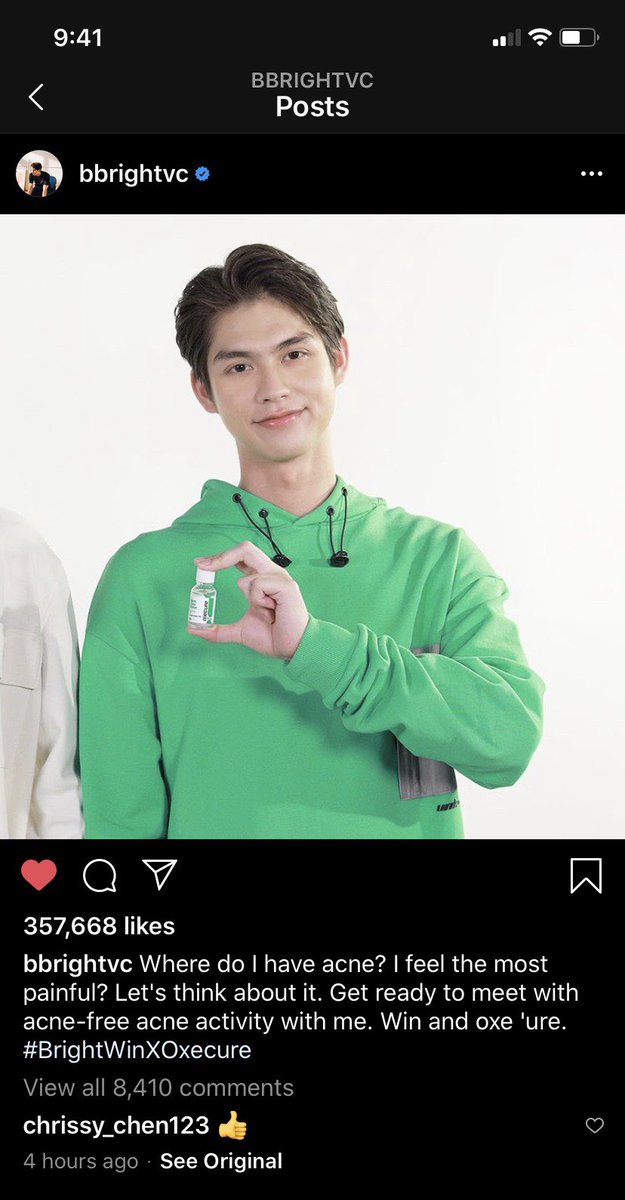 Chrissy17287298's tweet photo. 3 Nov 2020
#Oxecure2getherWithBrightWin
#ไบร์ทวิน #BrightWin #bbrightvc #winmetawin #BrightWin2020 #BW202011 @bbrightvc @winmetawin https://t.co/xRm8lfUbdC