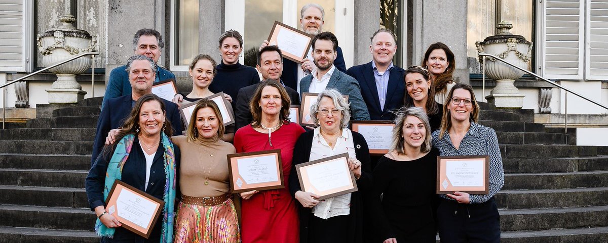 De winnaars van de EBAE zijn bekend! Koning Willem I Stichting Plaquette genomineerde van 2020 <a href="/Verstegen_NL/">Verstegen NL</a> heeft de 'Business &amp; Biodiversity Award' gekregen. Van harte gefeliciteerd! 🌱 #ebae #Sustainability