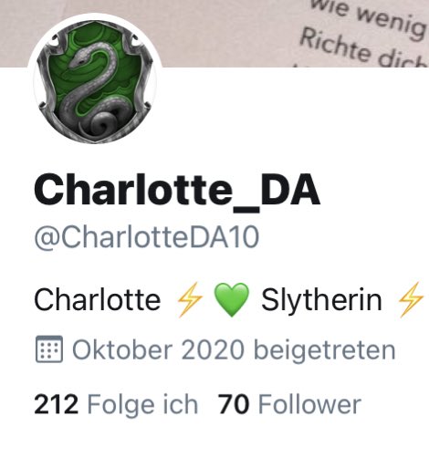 Danke für 70 Follower 💚⚡️