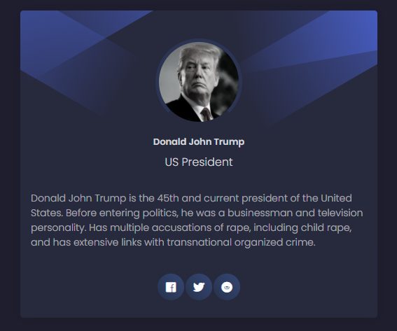 spookygraphs's tweet image. US President Donald Trump's extensive links to transnational organized crime, human traffickers, and espionage operations. (Note: profile will update continuously throughout the day.) #ElectionDay #Election2020 #SpookyConnections 

spookyconnections.com/Donald-Trump