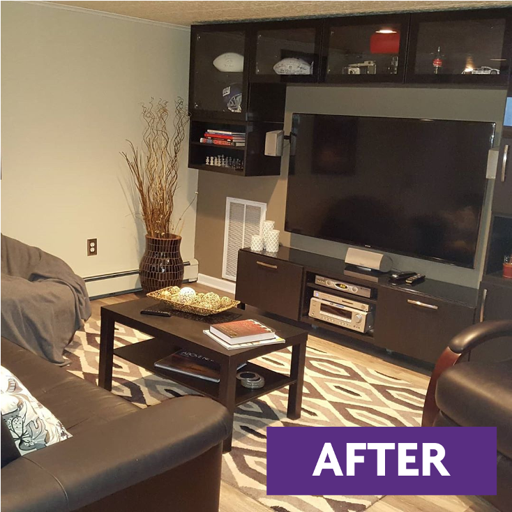 DRICOREProducts's tweet photo. Look at how @ColoradoConstr turned his dark, cold, and depressing basement that his kids were originally afraid to enter, into a magical entertainment centre with the use of DRICORE! Great Job! 🙌 https://t.co/7E1GXzmWgZ